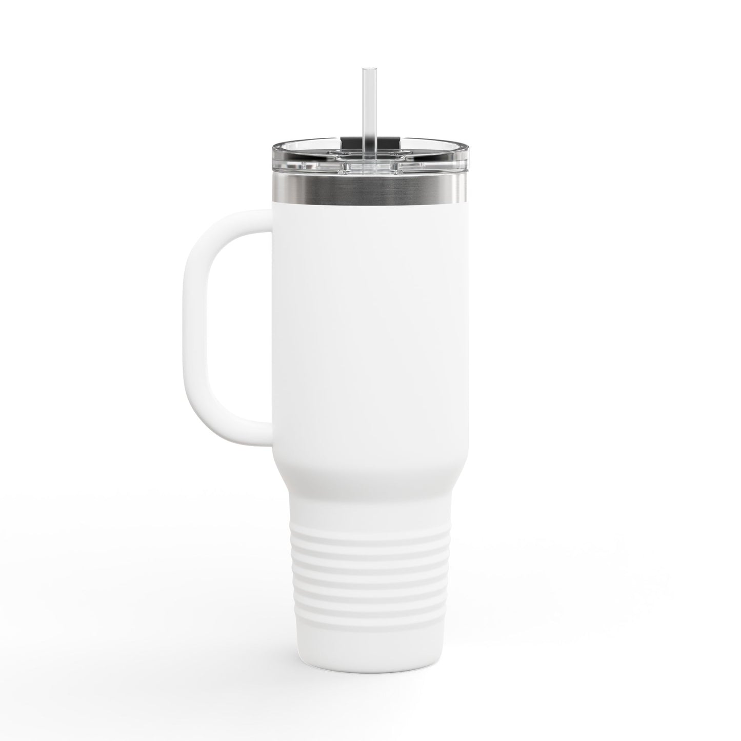 Heartopia Logo White Travel Mug (40oz)