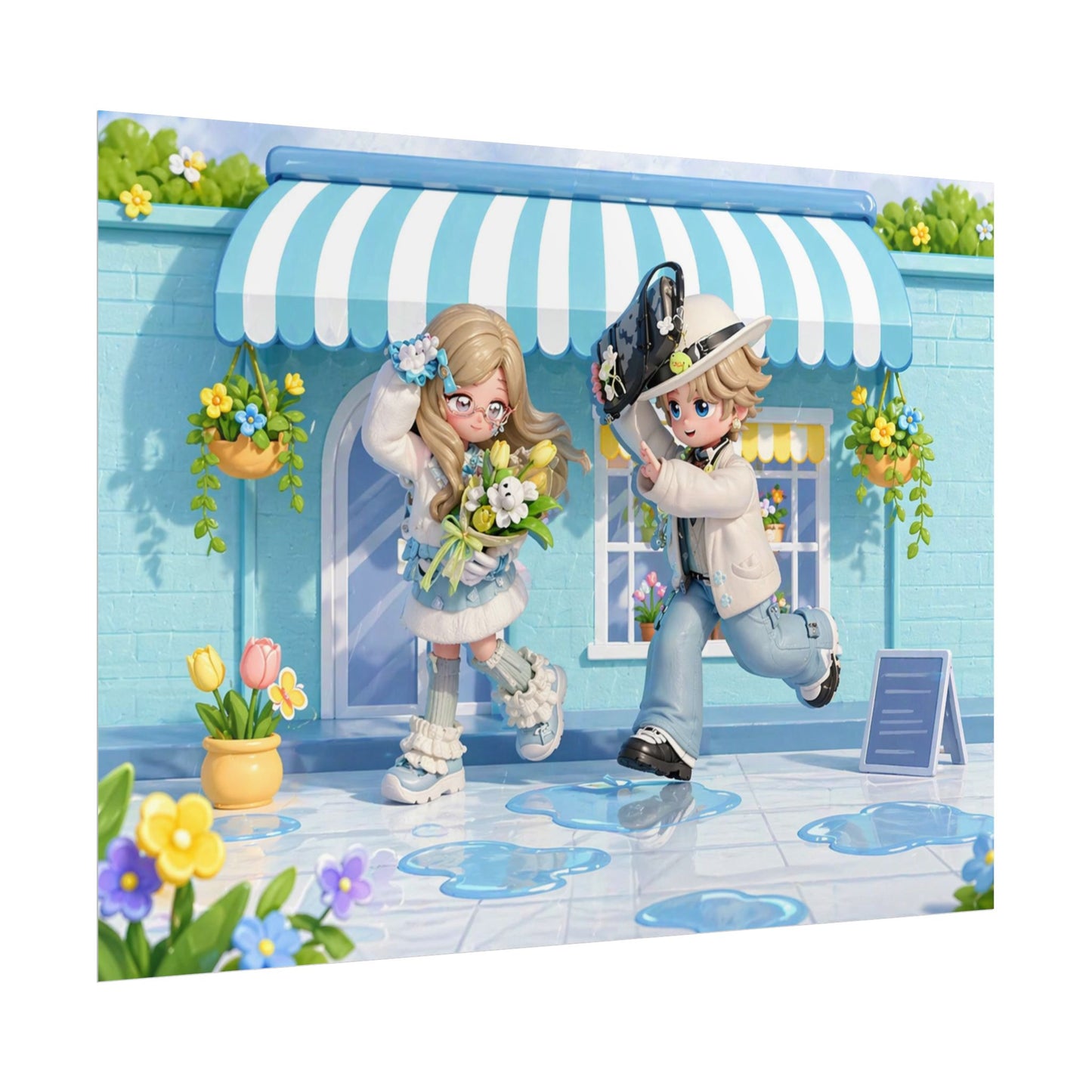 Heartopia Floral Meeting Poster