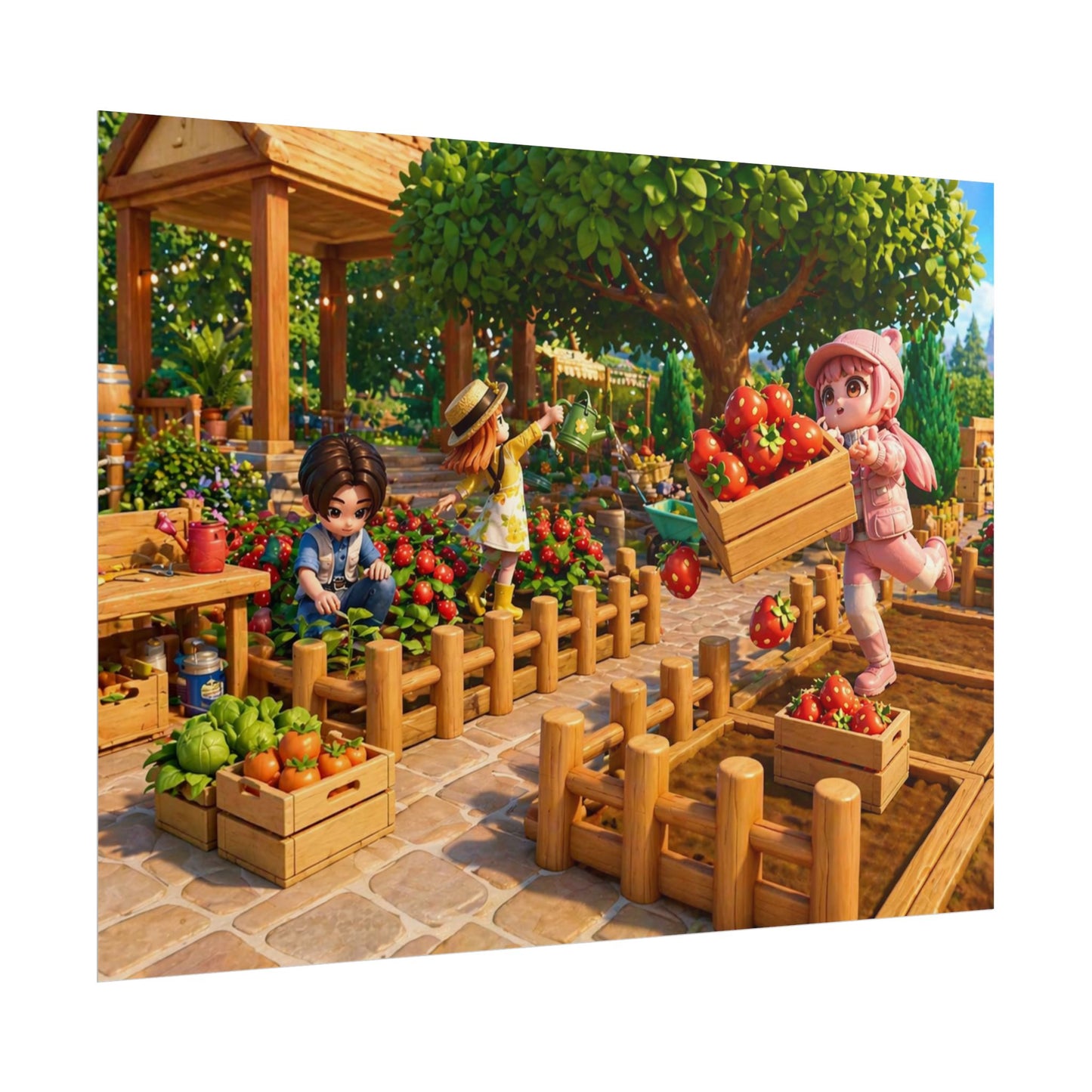 Heartopia Harvest Day Poster