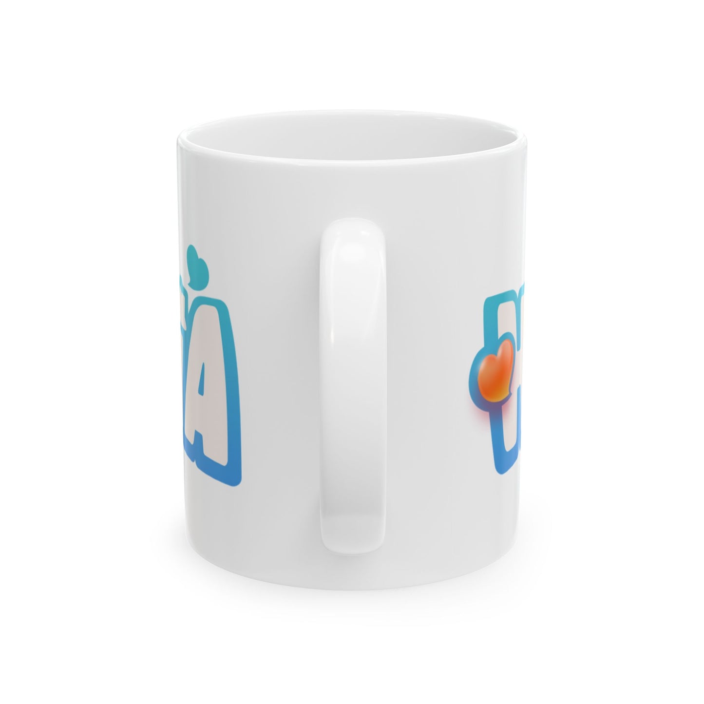 Heartopia Logo White Mug (11oz)
