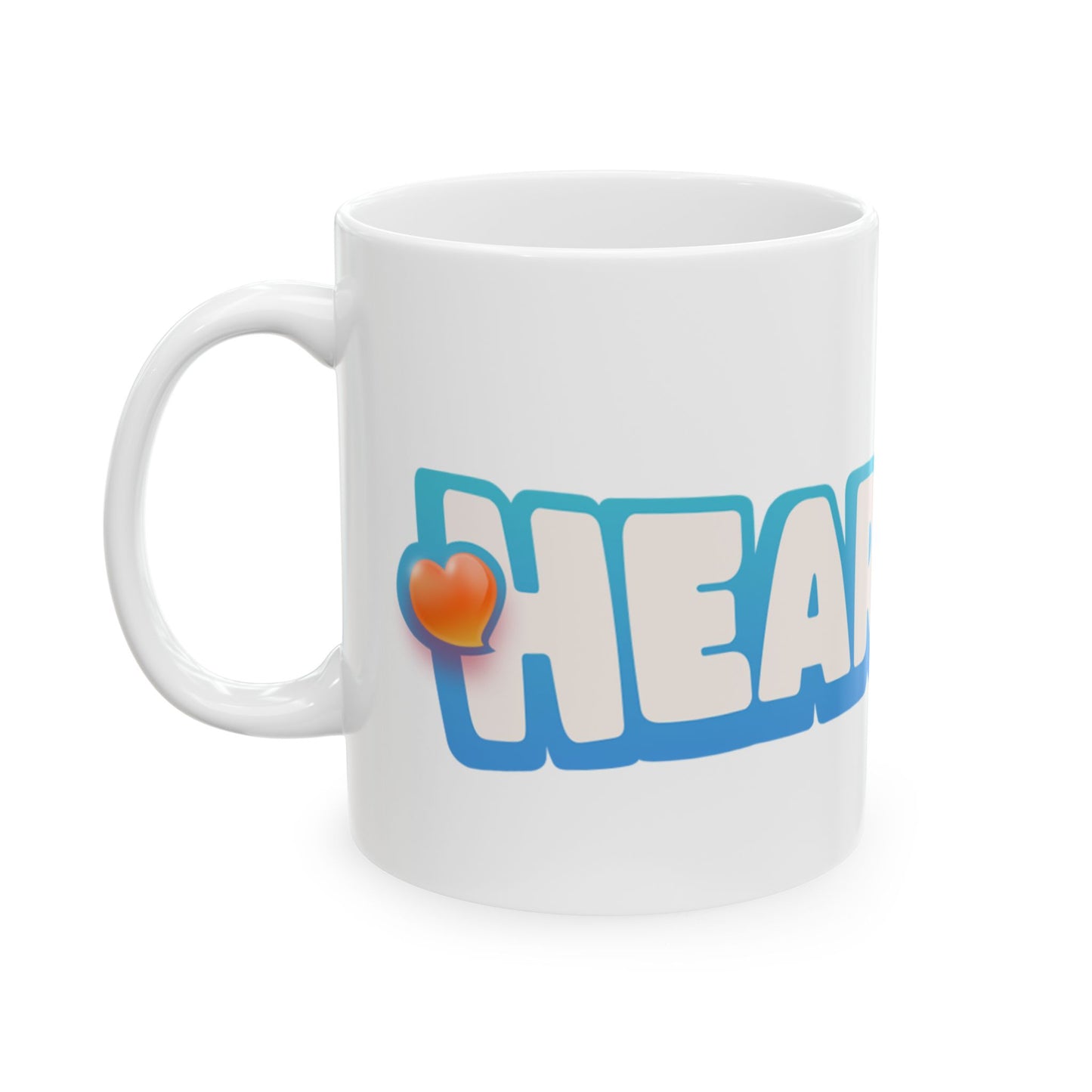 Heartopia Logo White Mug (11oz)