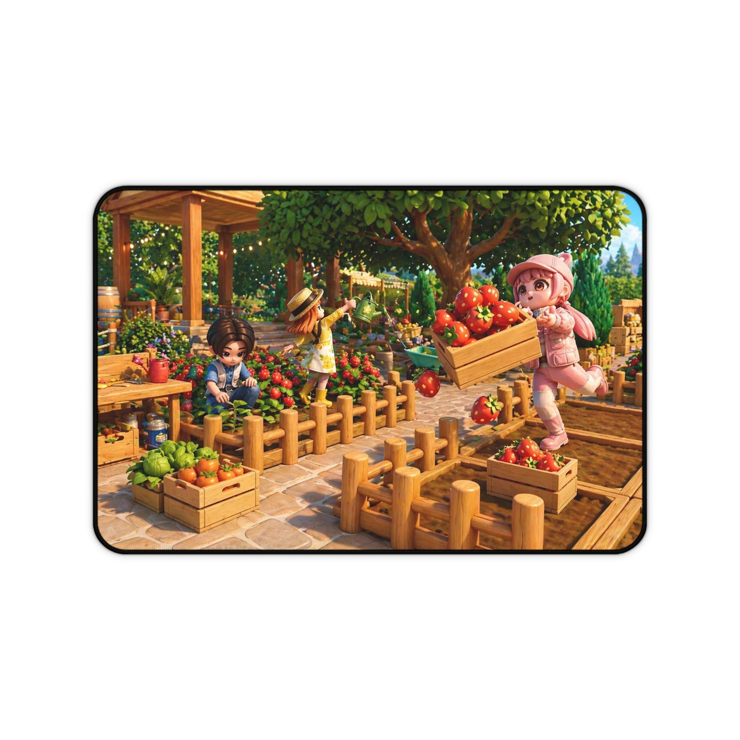 Heartopia Harvest Day Desk Mat