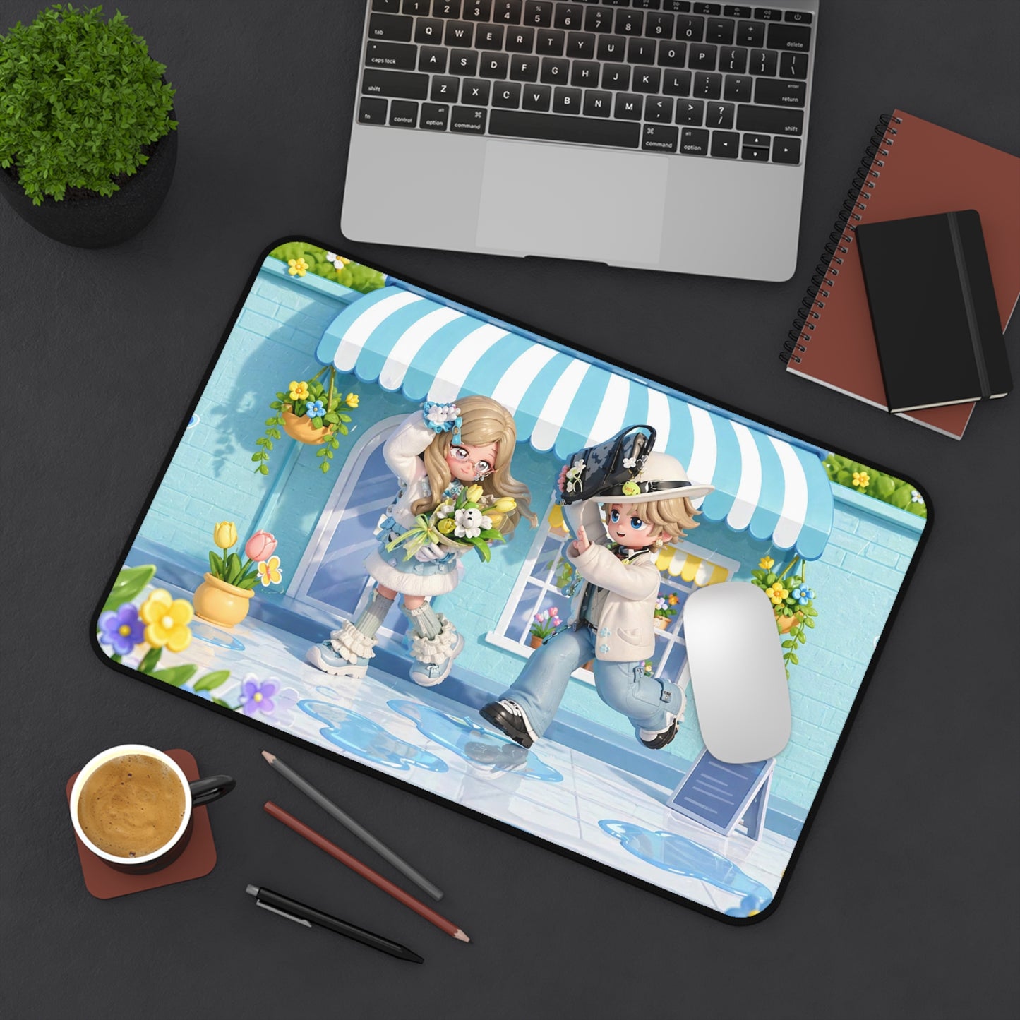 Heartopia Floral Meeting Desk Mat