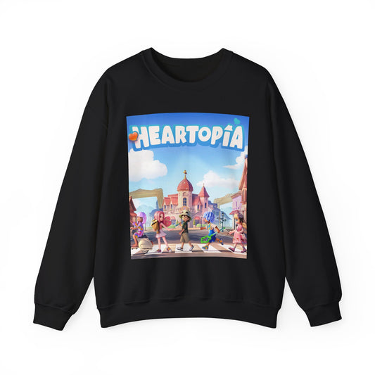Heartopia Game Black Sweatshirt