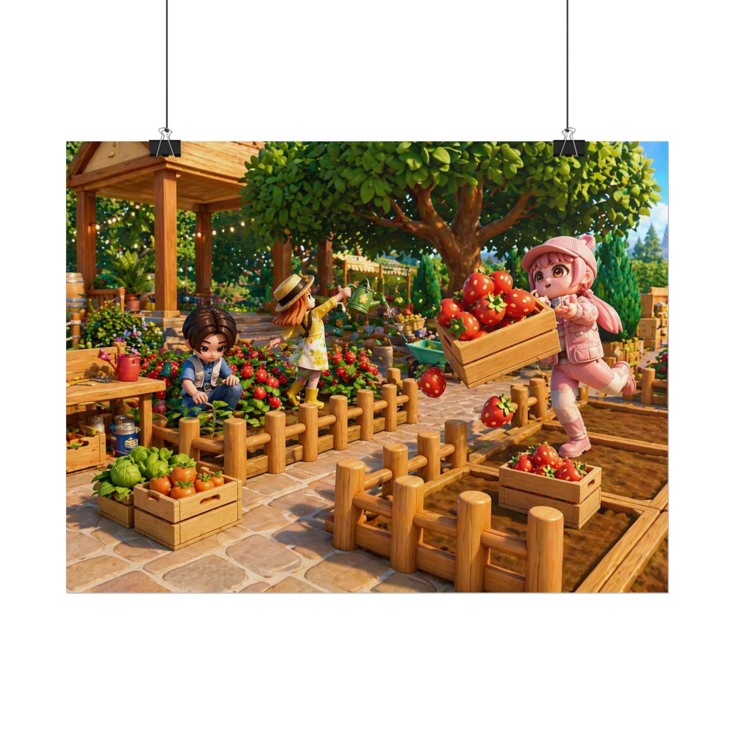 Heartopia Harvest Day Poster