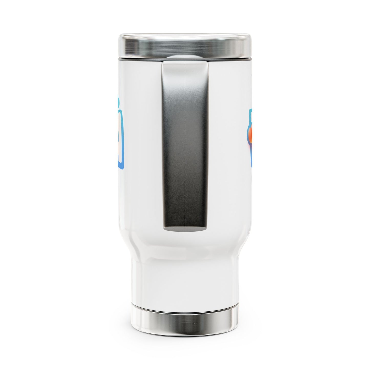 Heartopia Logo White Travel Mug (14oz)