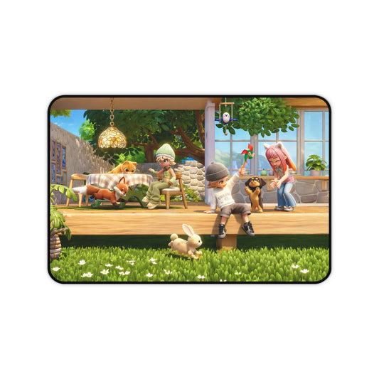 Heartopia Day At The Farm Desk Mat