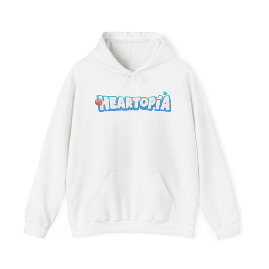 Heartopia Logo White Hoodie