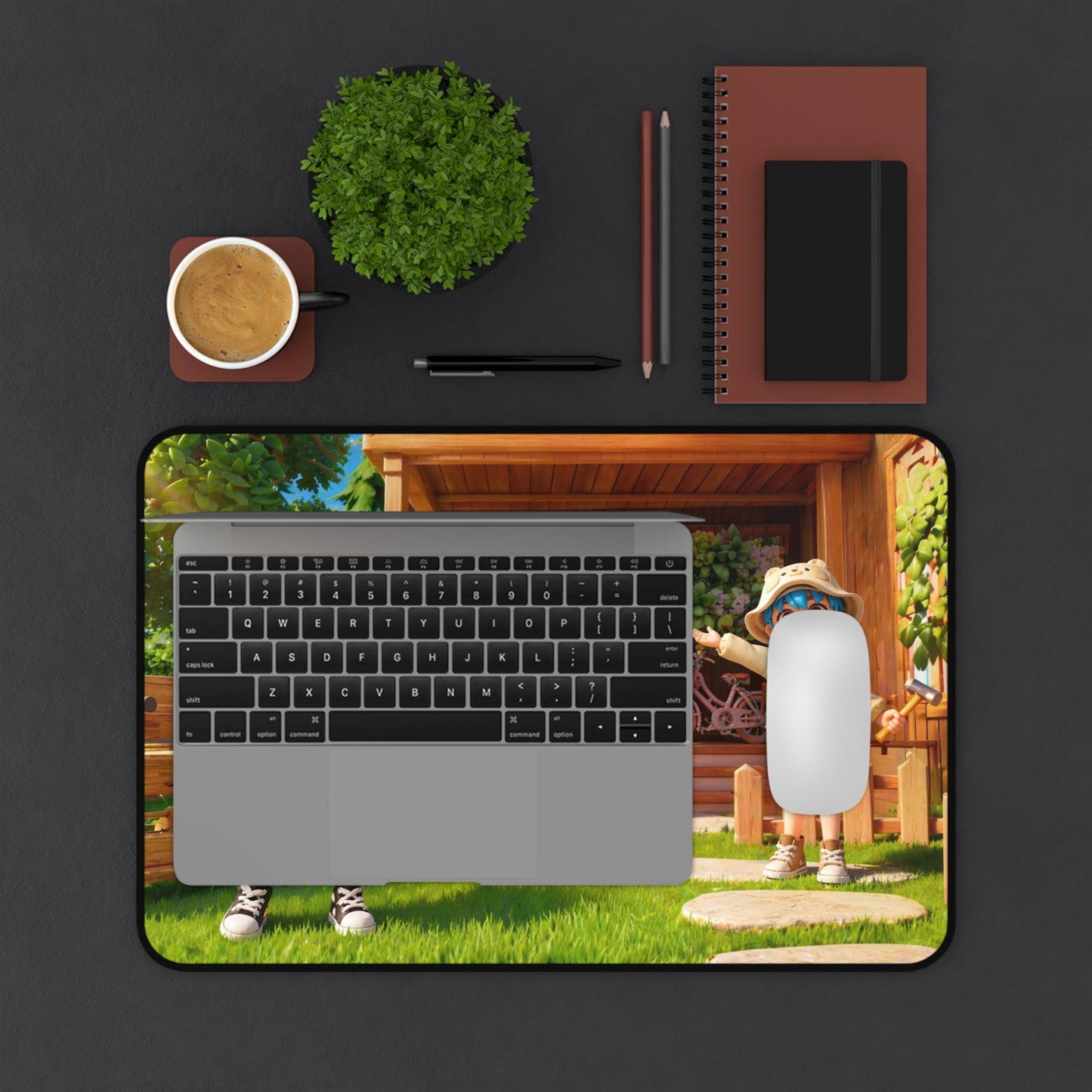 Heartopia Let's Build Together Desk Mat