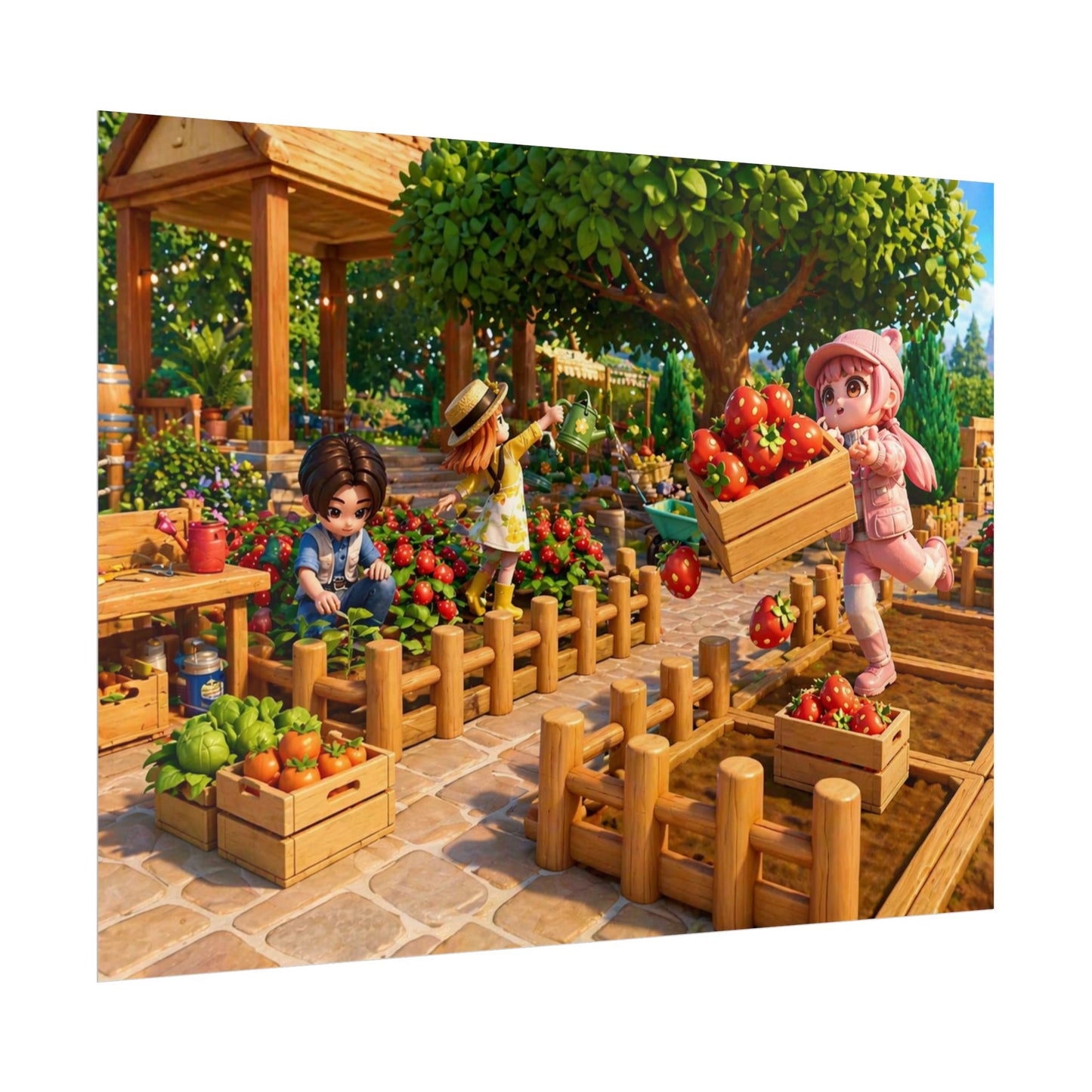 Heartopia Harvest Day Poster