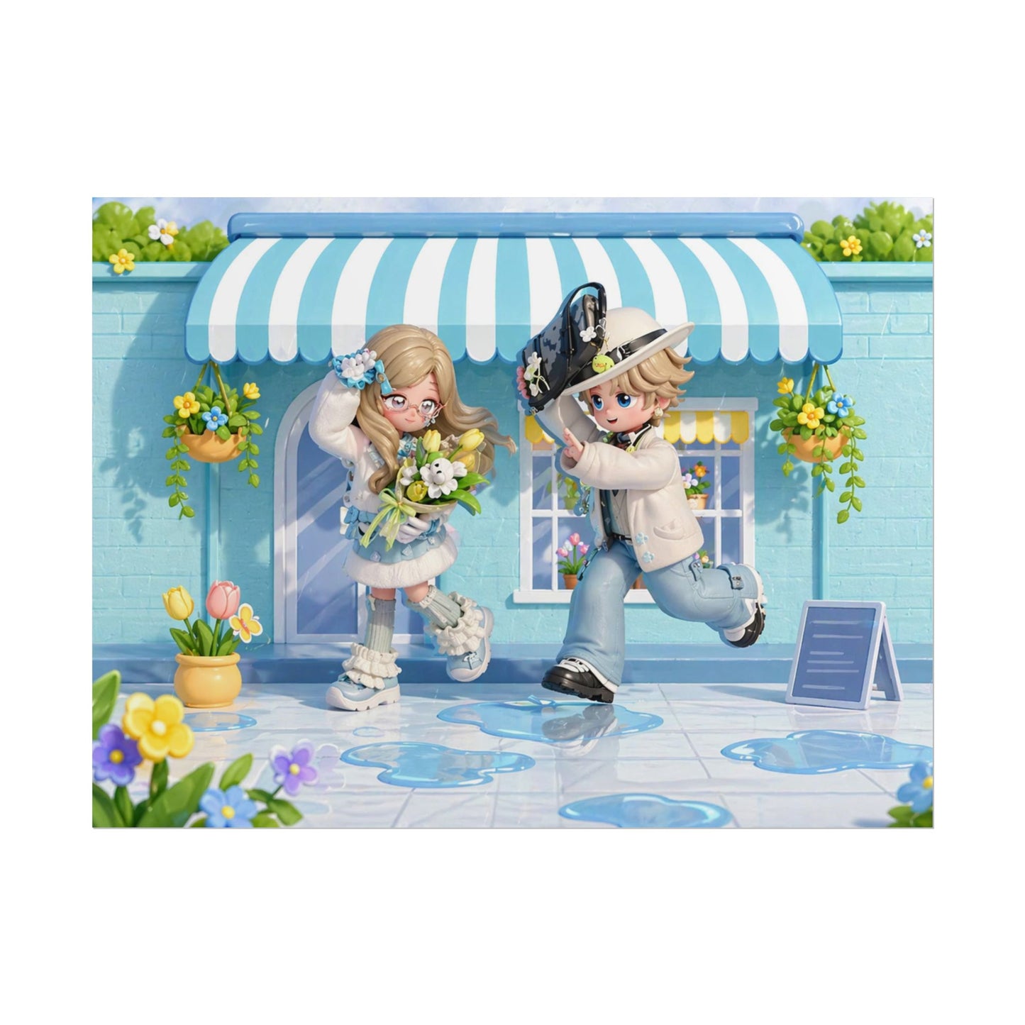 Heartopia Floral Meeting Poster