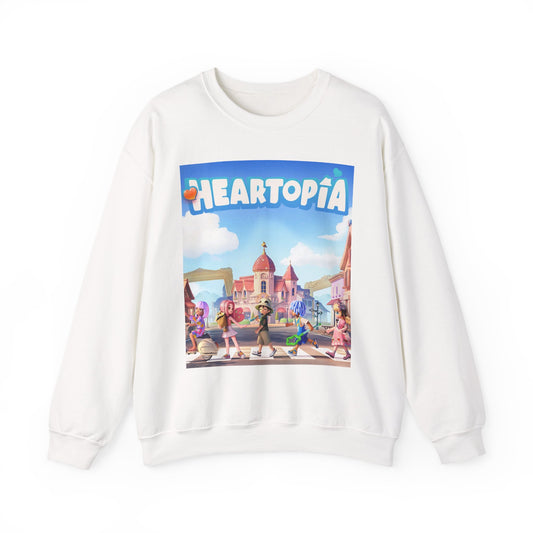 Heartopia Game White Sweatshirt