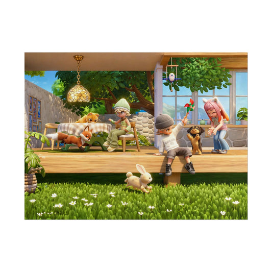 Heartopia Day At The Farm Poster