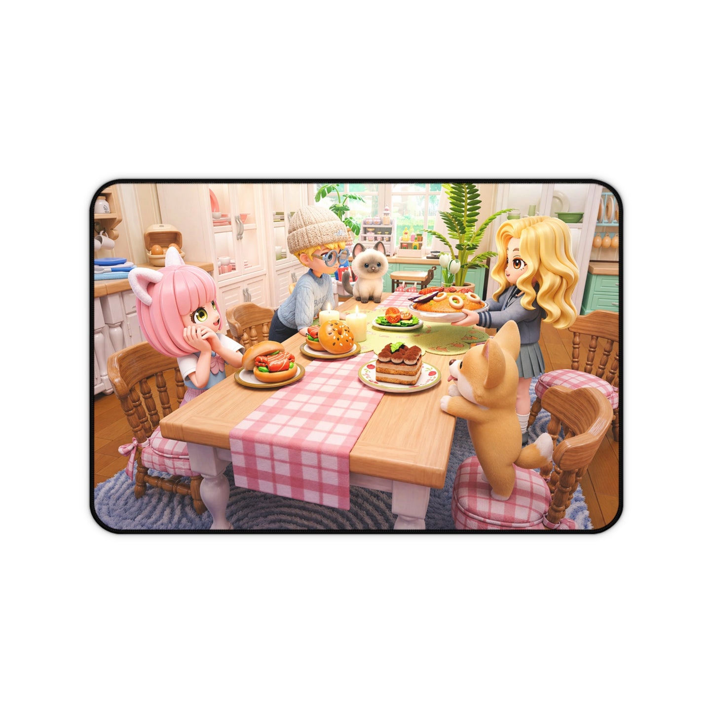 Heartopia Diner Time Desk Mat