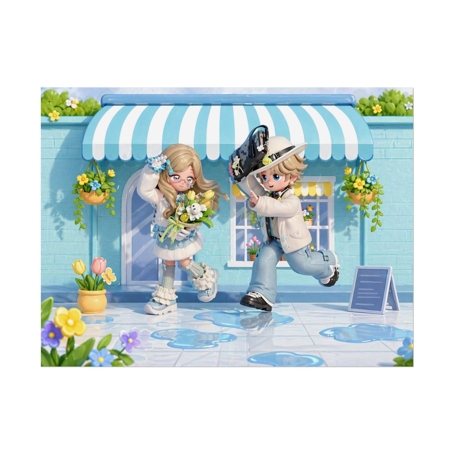 Heartopia Floral Meeting Poster