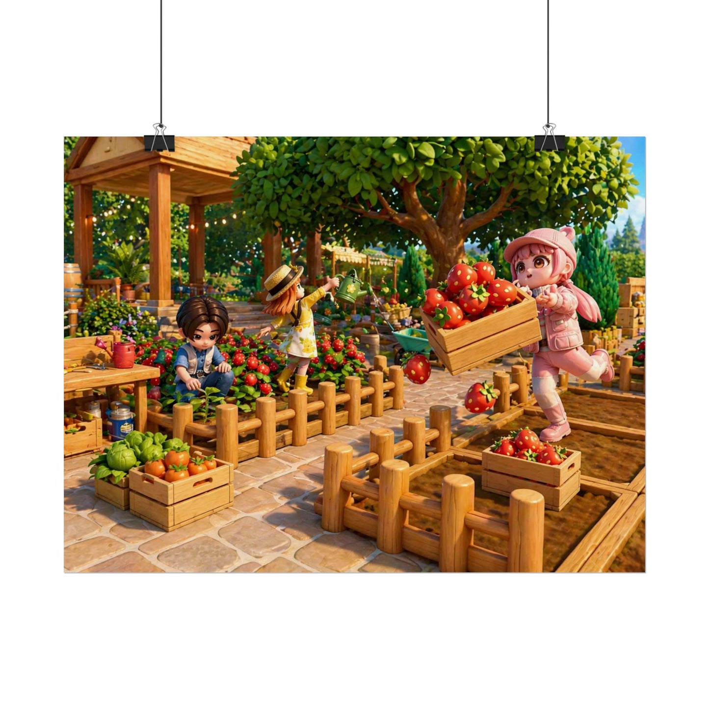 Heartopia Harvest Day Poster