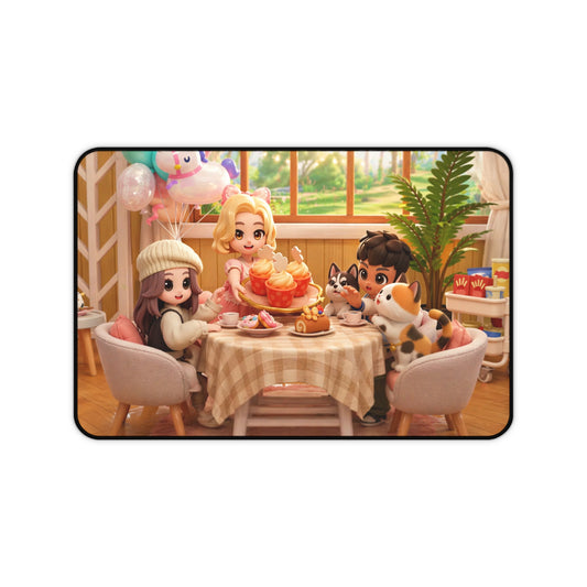 Heartopia Cupcake Party Desk Mat