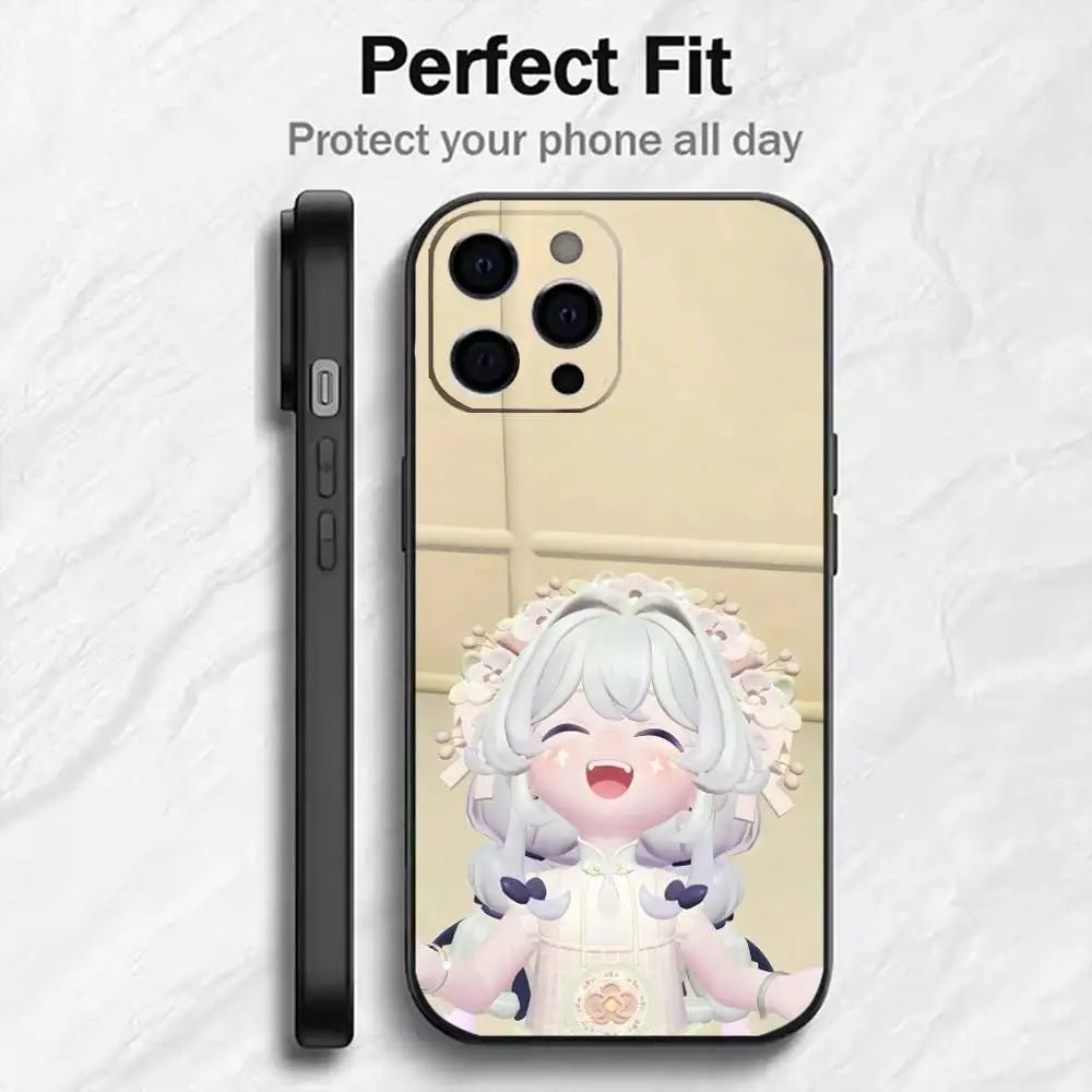 Heartopia Meooww iPhone Case